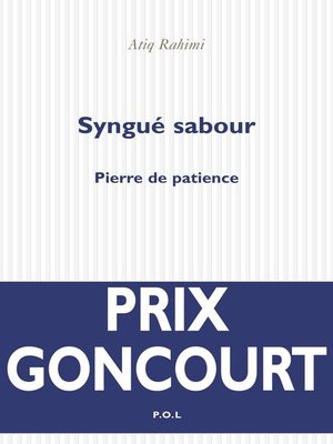 cover image of Syngué sabour